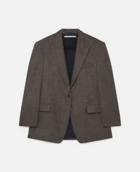 Oversized Single-Breasted Blazer