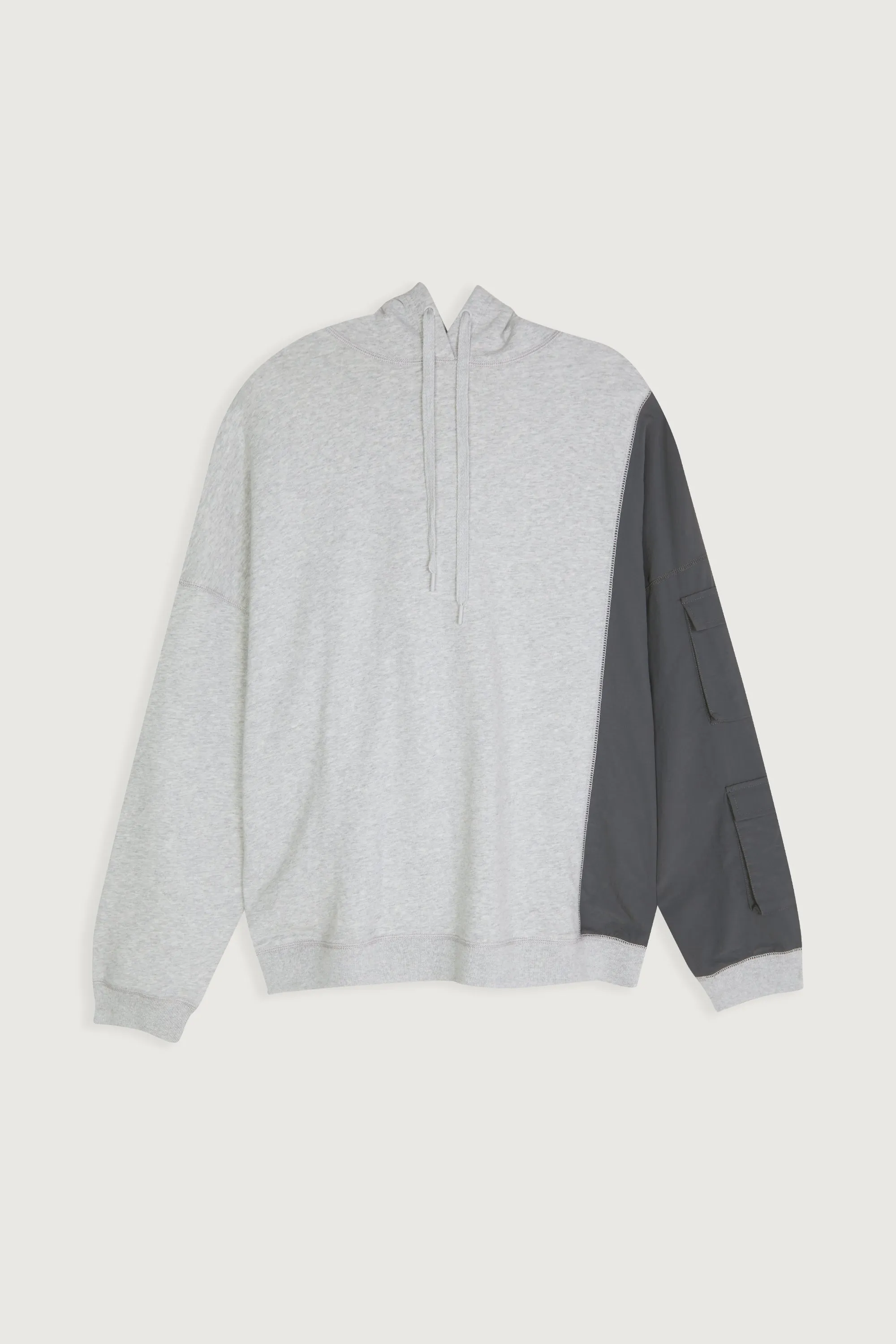 PANELED HOODIE