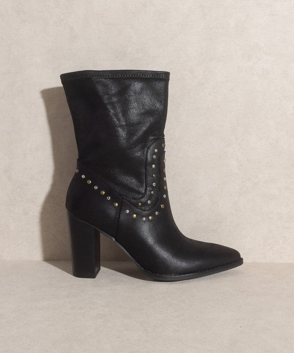 Paris   Studded Boots