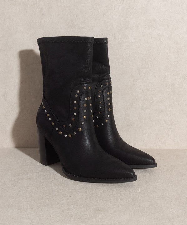 Paris   Studded Boots