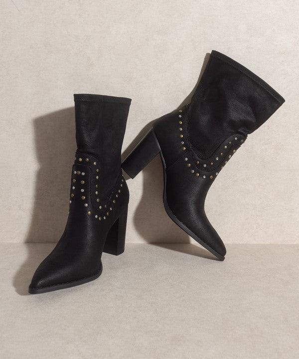 Paris   Studded Boots