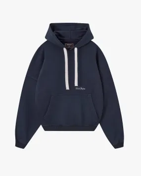 PERFECT BOXY HOODIE NAVY