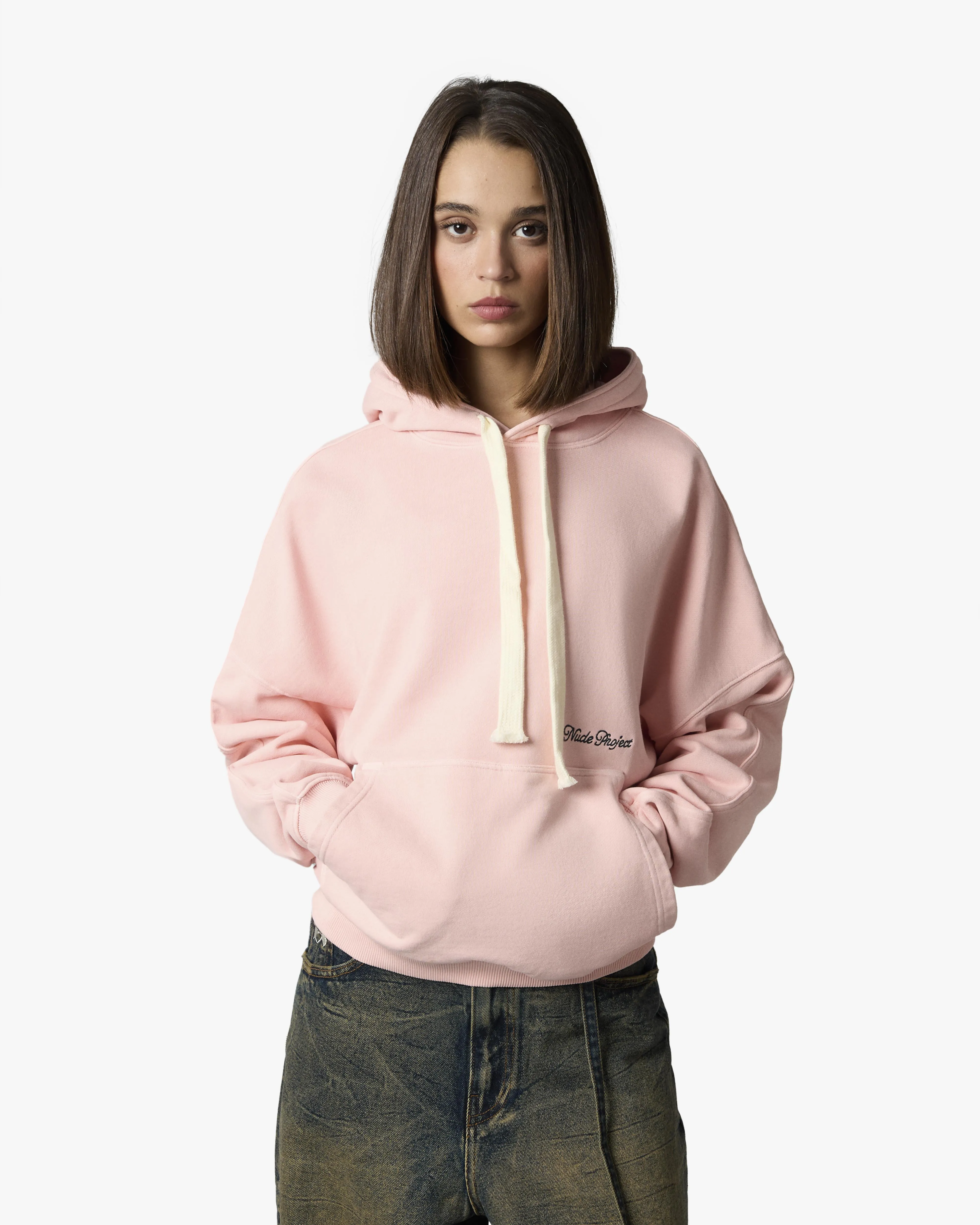 PERFECT BOXY HOODIE PINK