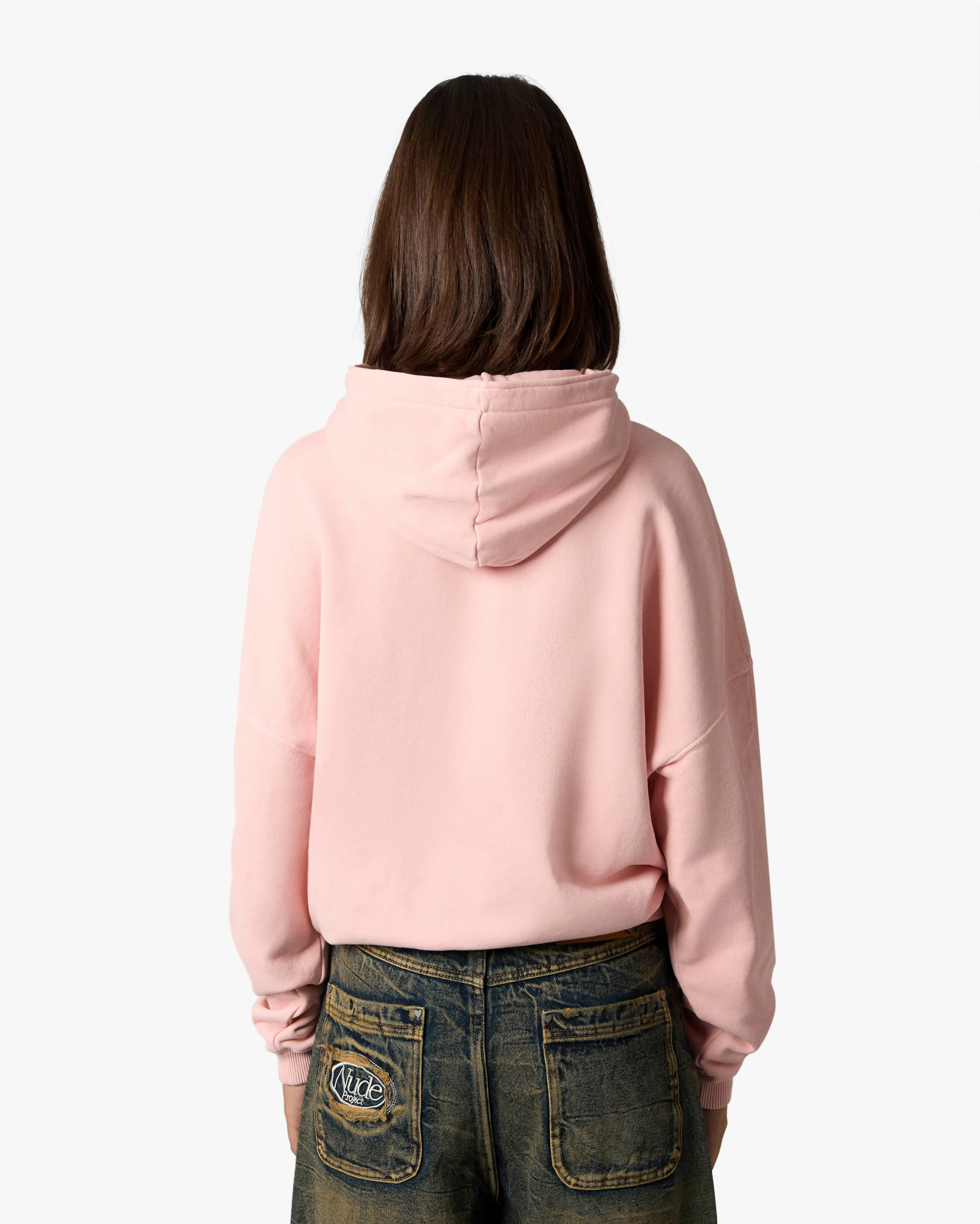 PERFECT BOXY HOODIE PINK