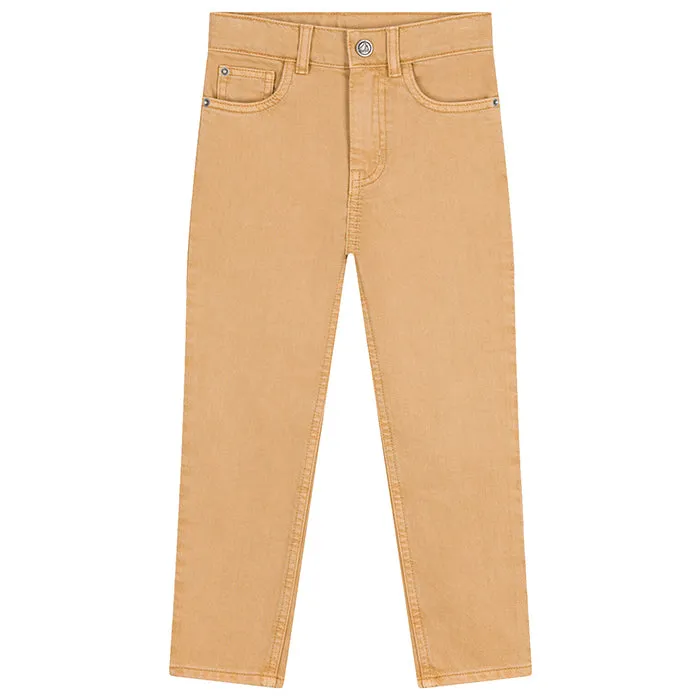 Petit Bateau Child Denim Pants Tourone Beige