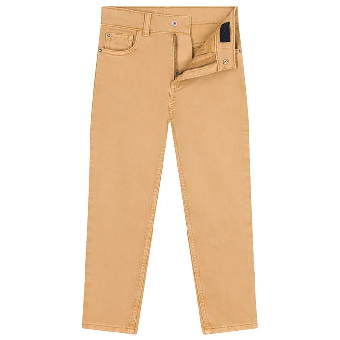 Petit Bateau Child Denim Pants Tourone Beige