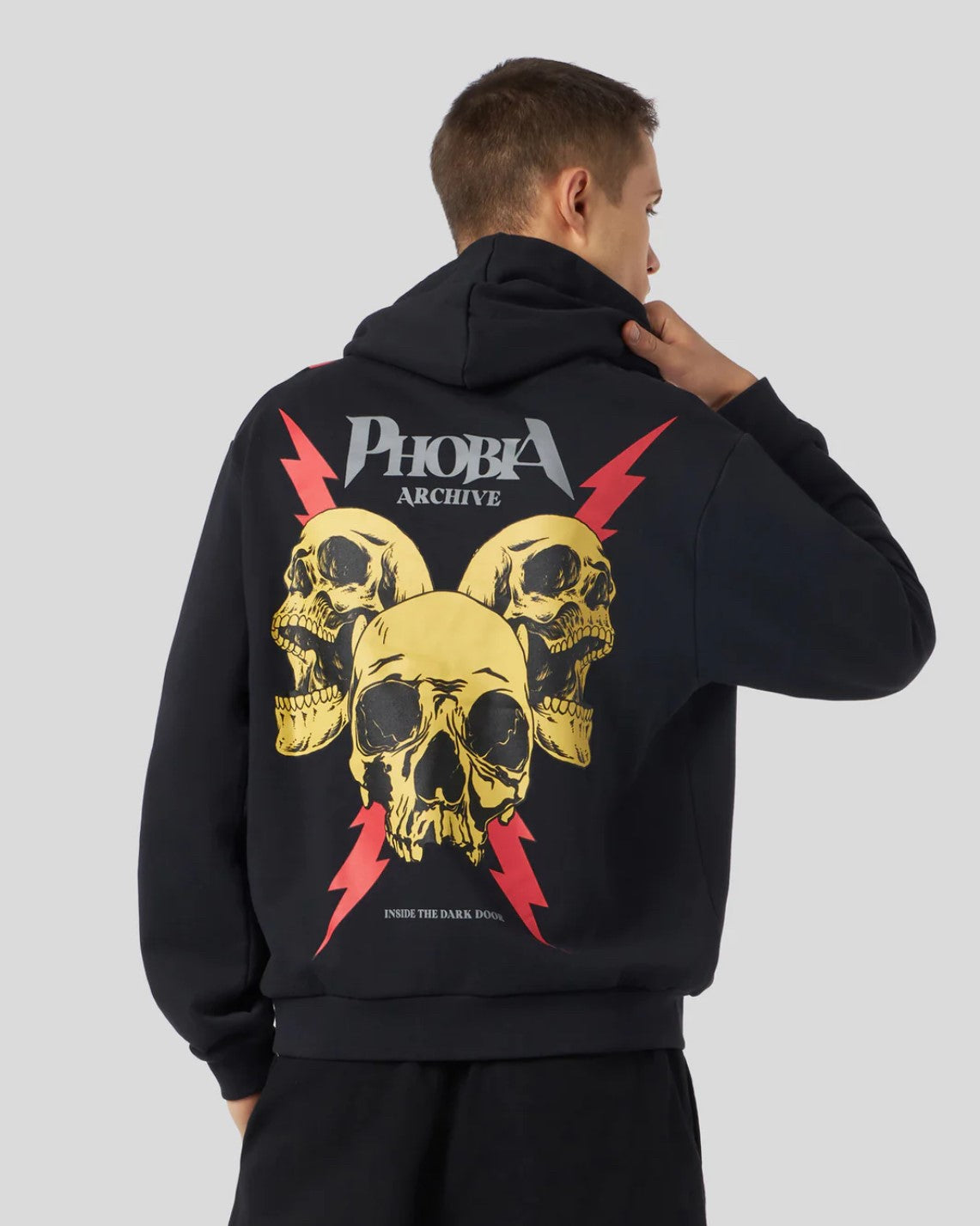 Phobia Hoodie Screaming Skull