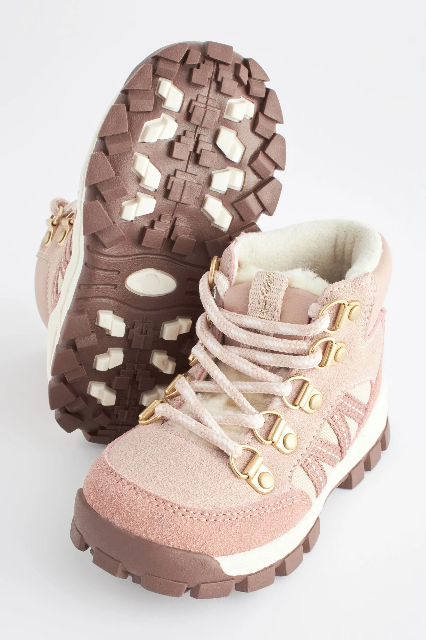 Pink Hiker Boots