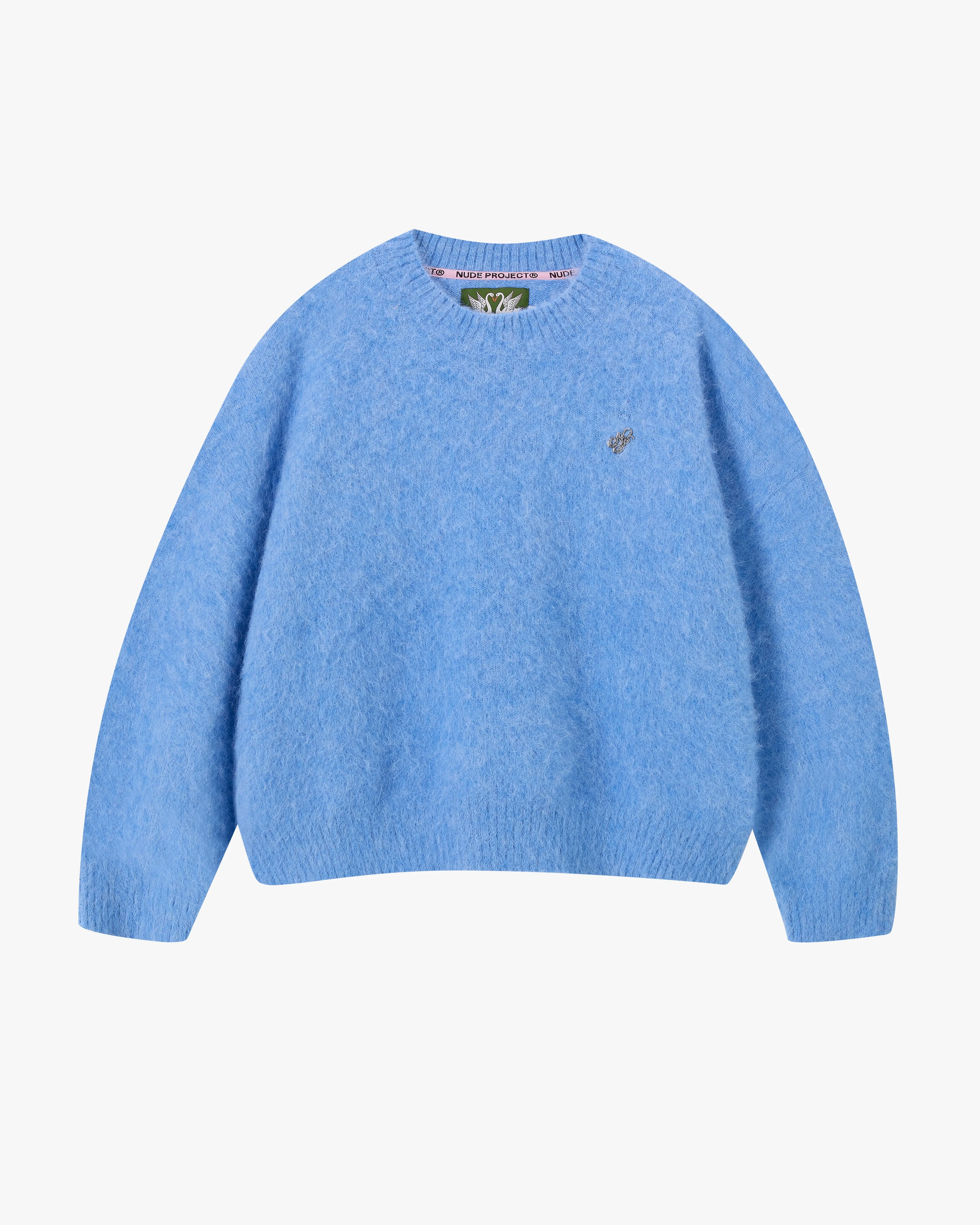 PREMIUM ALPACA SWEATER BLUE