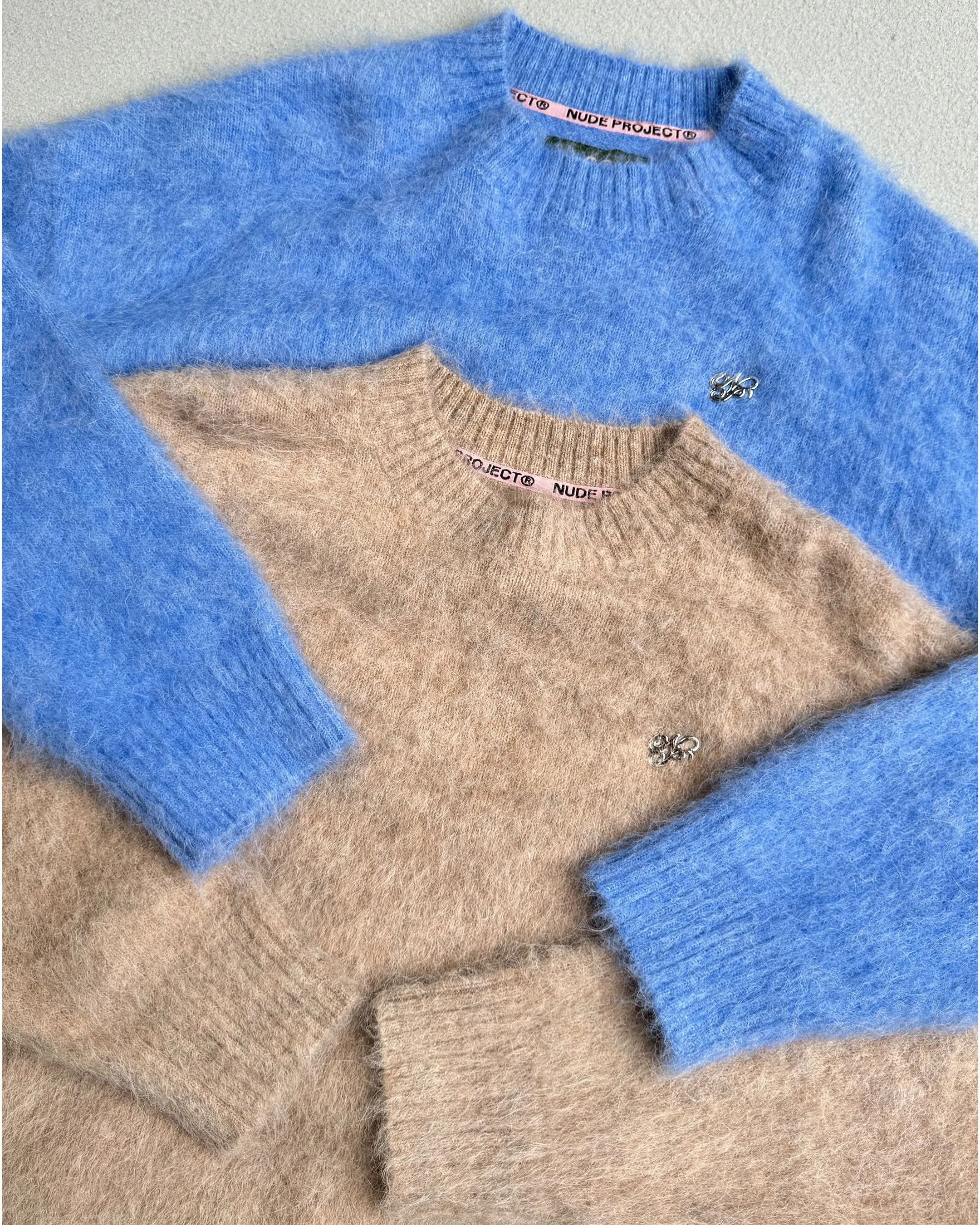 PREMIUM ALPACA SWEATER BLUE