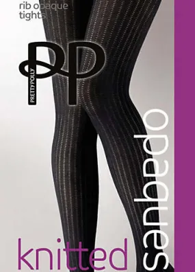 Pretty Polly Rib Knitted Tights | Grattan