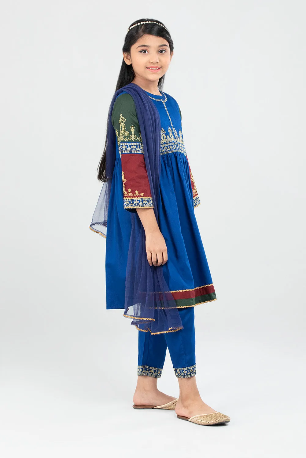 Princess Ethnic Partywear Set (6-8 Years)