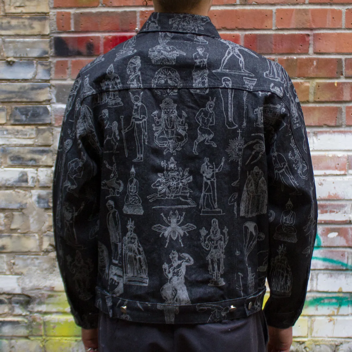 Reflective Denim Jacket