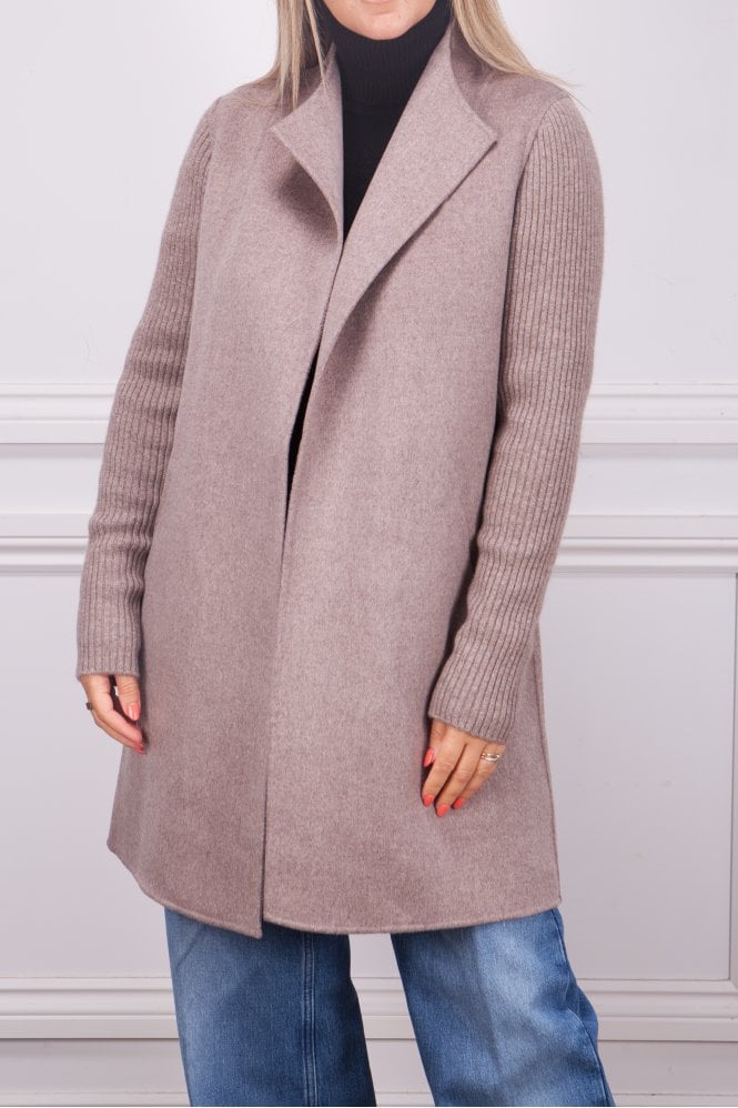 Rib Sleeve Coat    