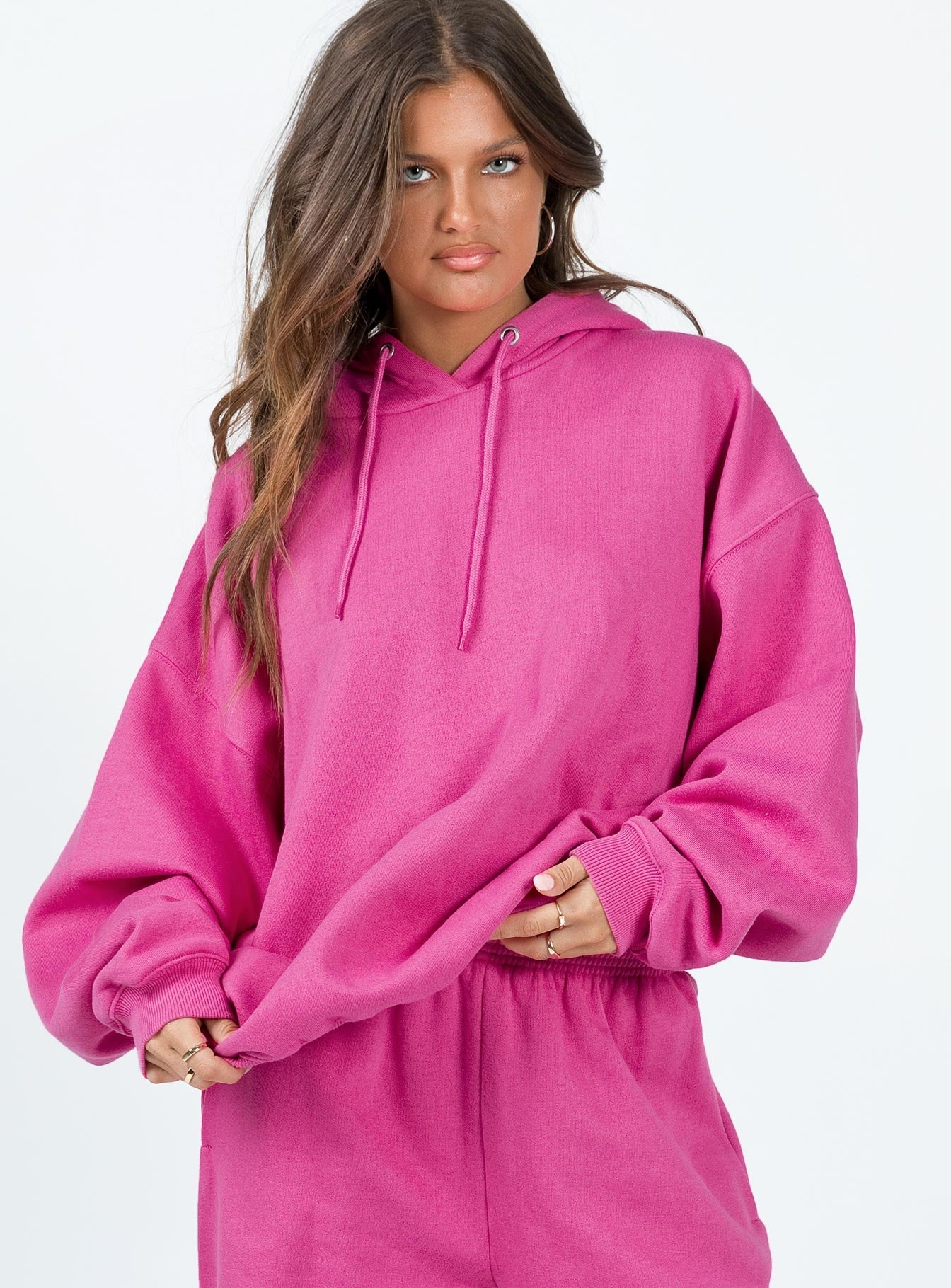 Ritu Oversized Hoodie Pink