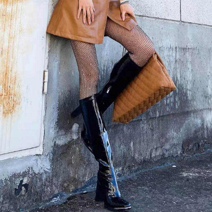 ROCKER KNEE BOOTS