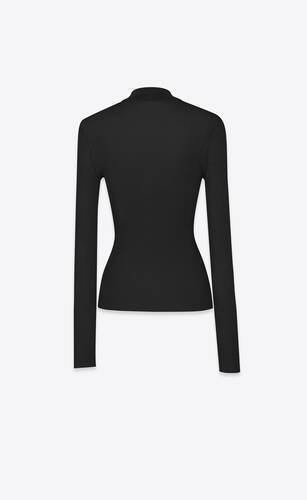 Saint Laurent  |Casual Style Long Sleeves Formal Style  Logo