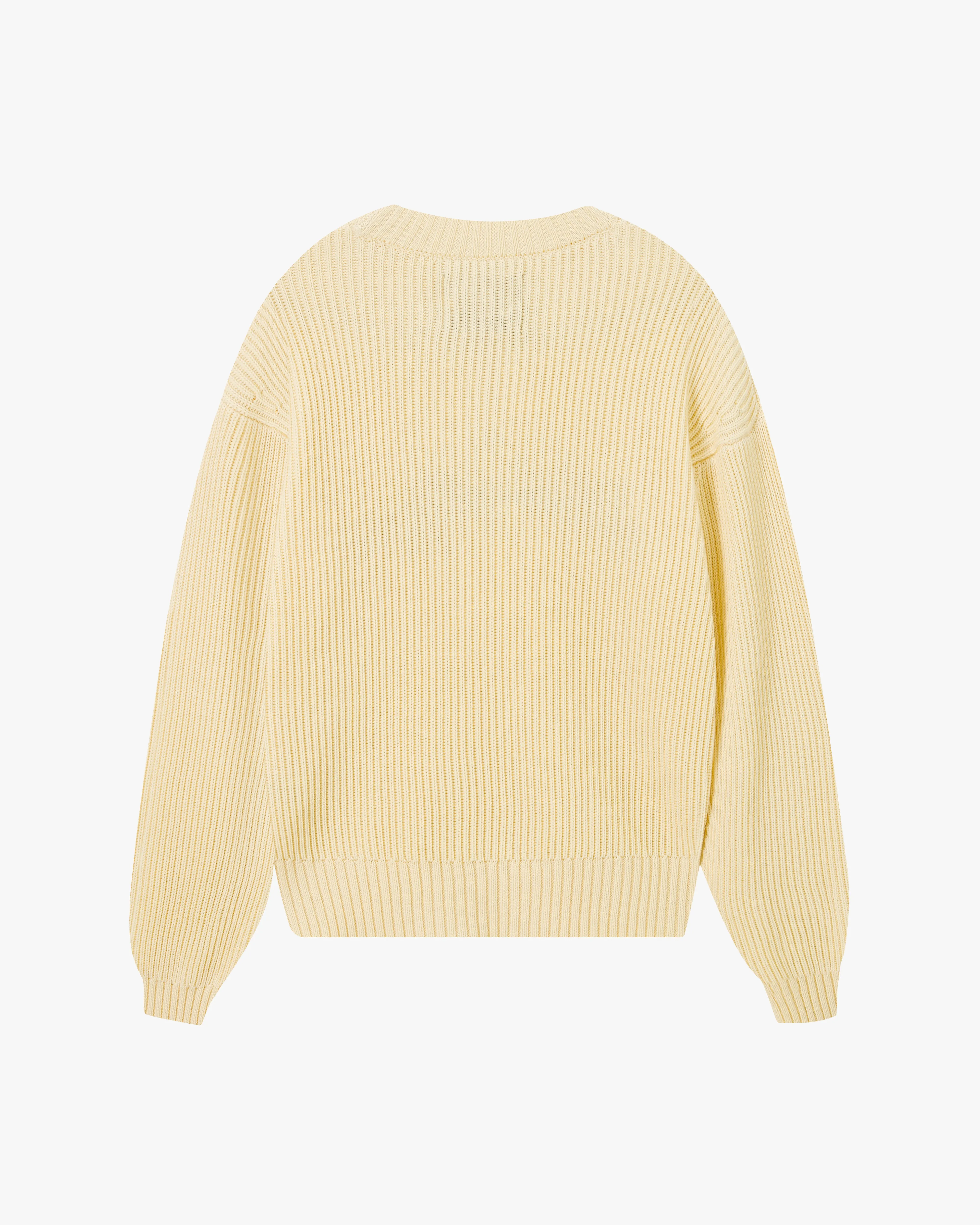 SCRIPT SWEATER OFFWHITE