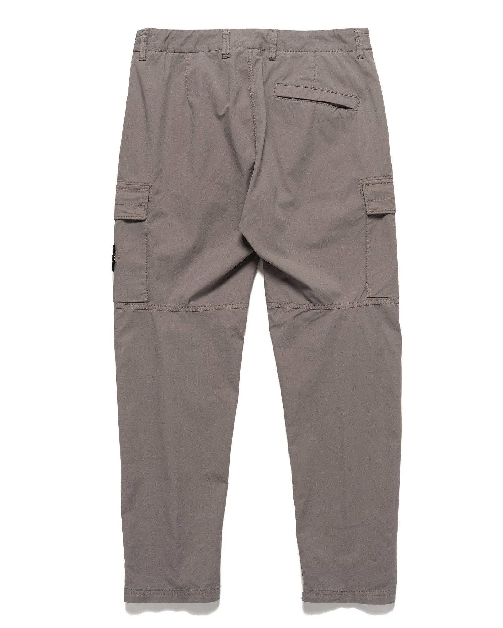 Supima Cotton Twill Stretch-TC Regular Fit Cargo Pants Dove Grey