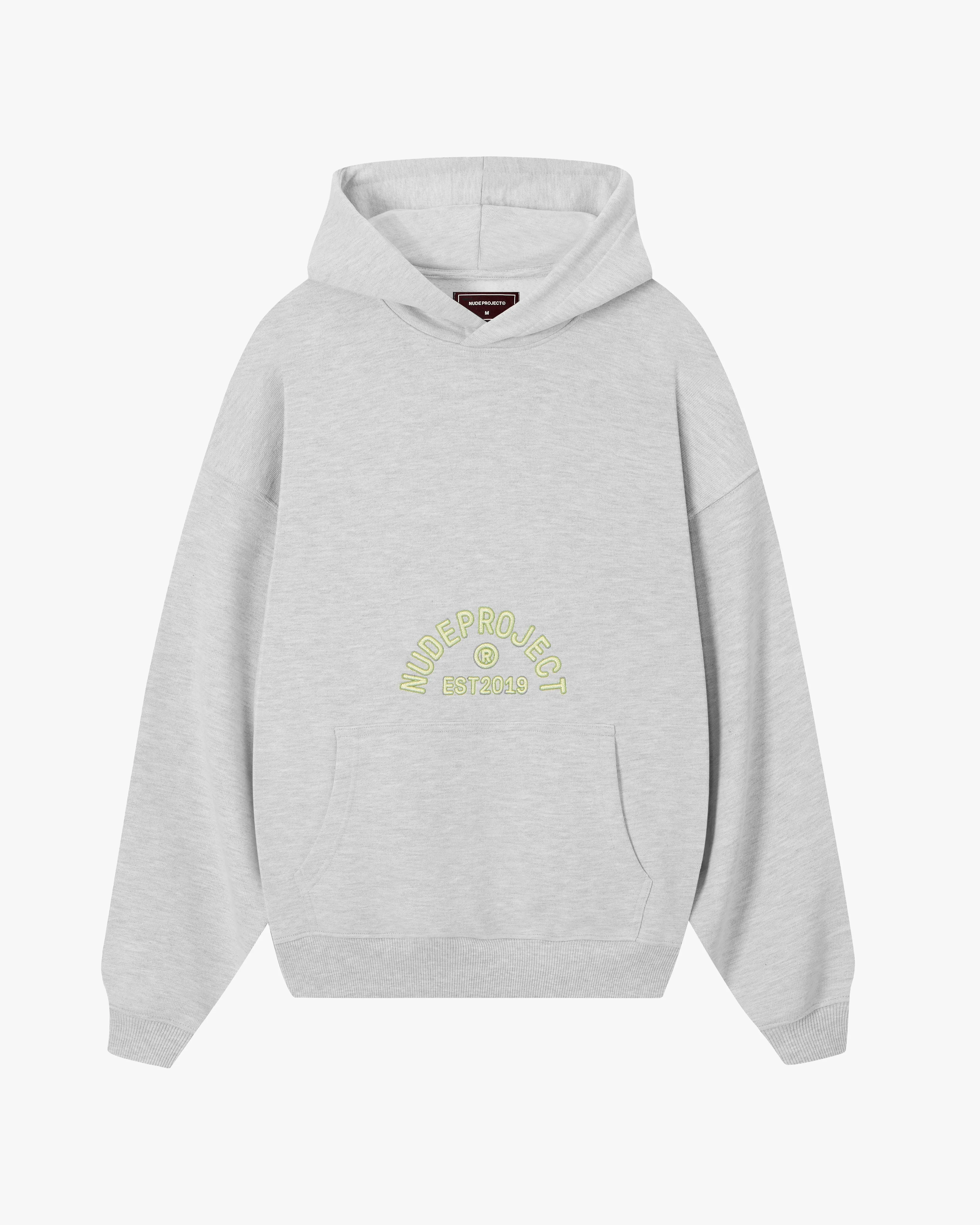 SWANS HOODIE GREY MELANGE