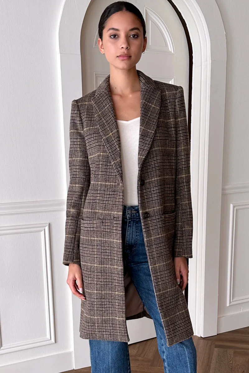 Tailored Coat - Henderson Plaid