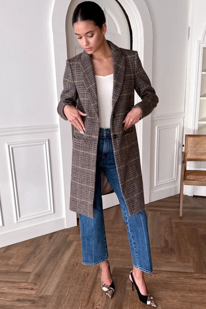 Tailored Coat - Henderson Plaid