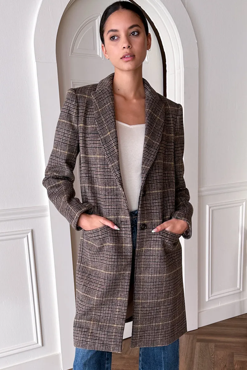 Tailored Coat - Henderson Plaid