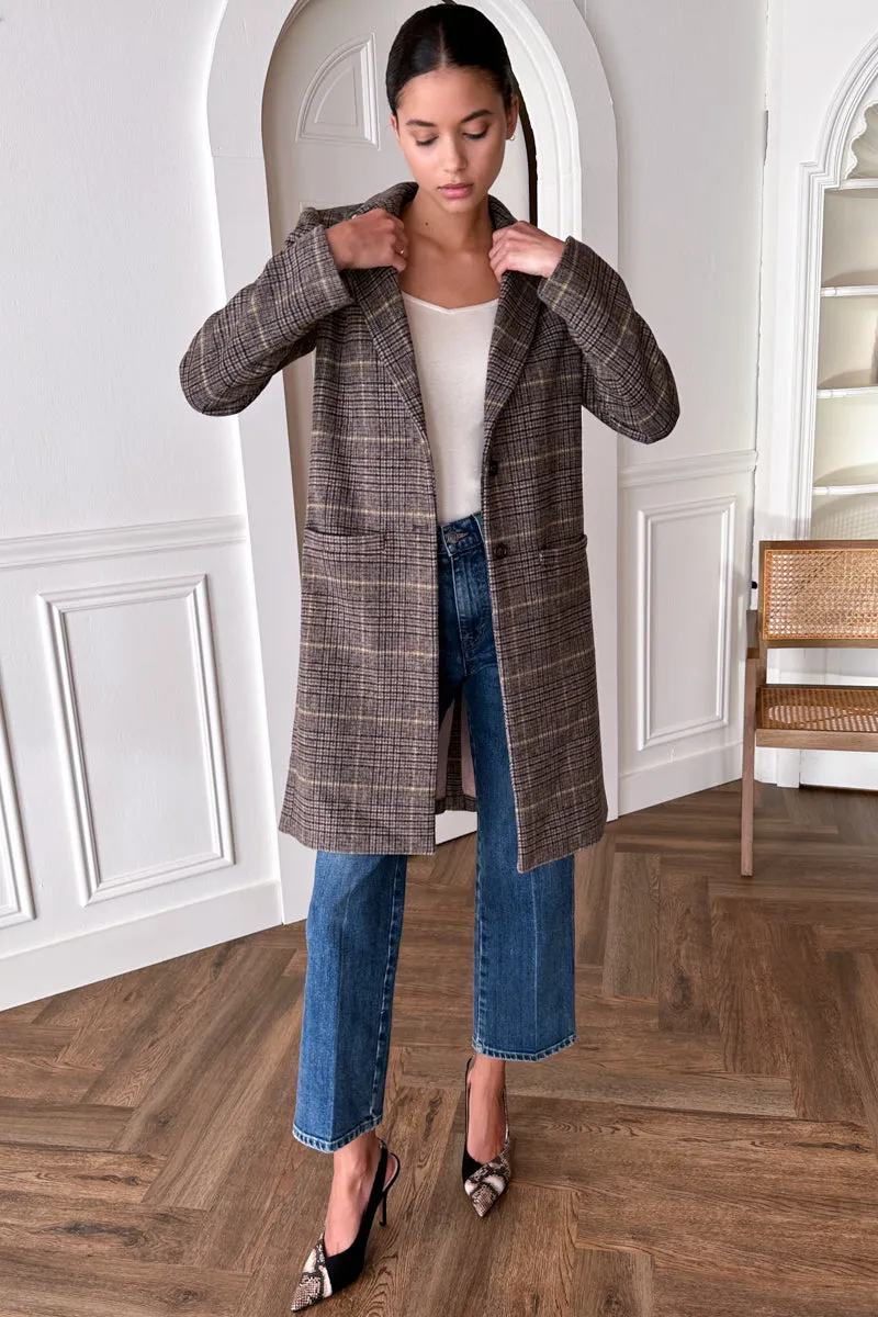 Tailored Coat - Henderson Plaid