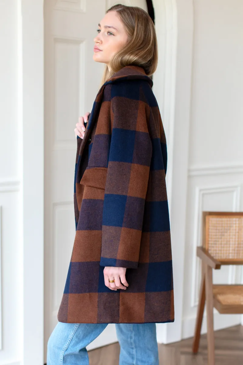 Thomas Coat - Plaid Wool