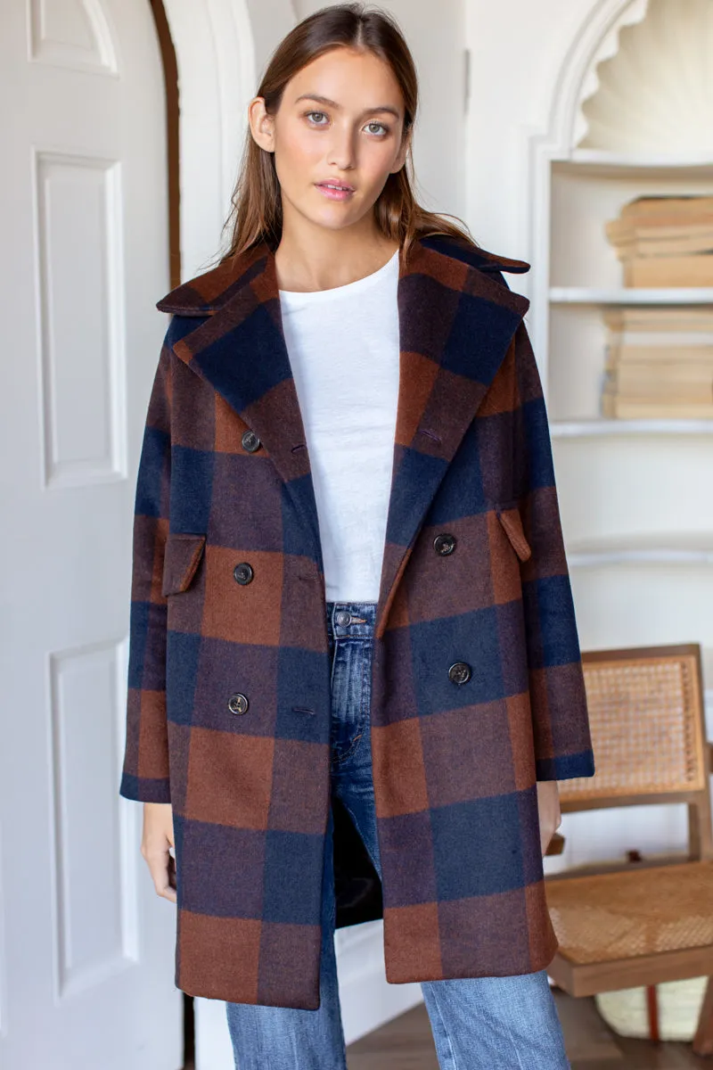 Thomas Coat - Plaid Wool