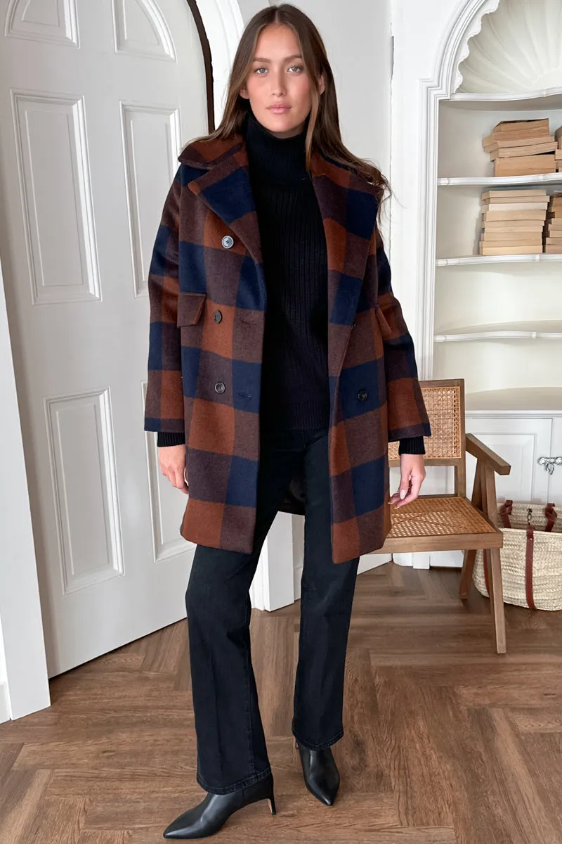 Thomas Coat - Plaid Wool