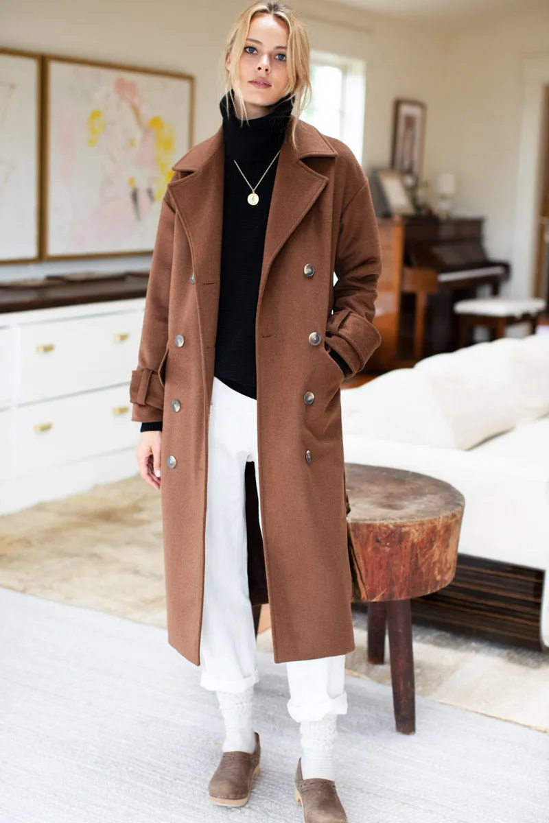 Thompson Coat - DK Camel