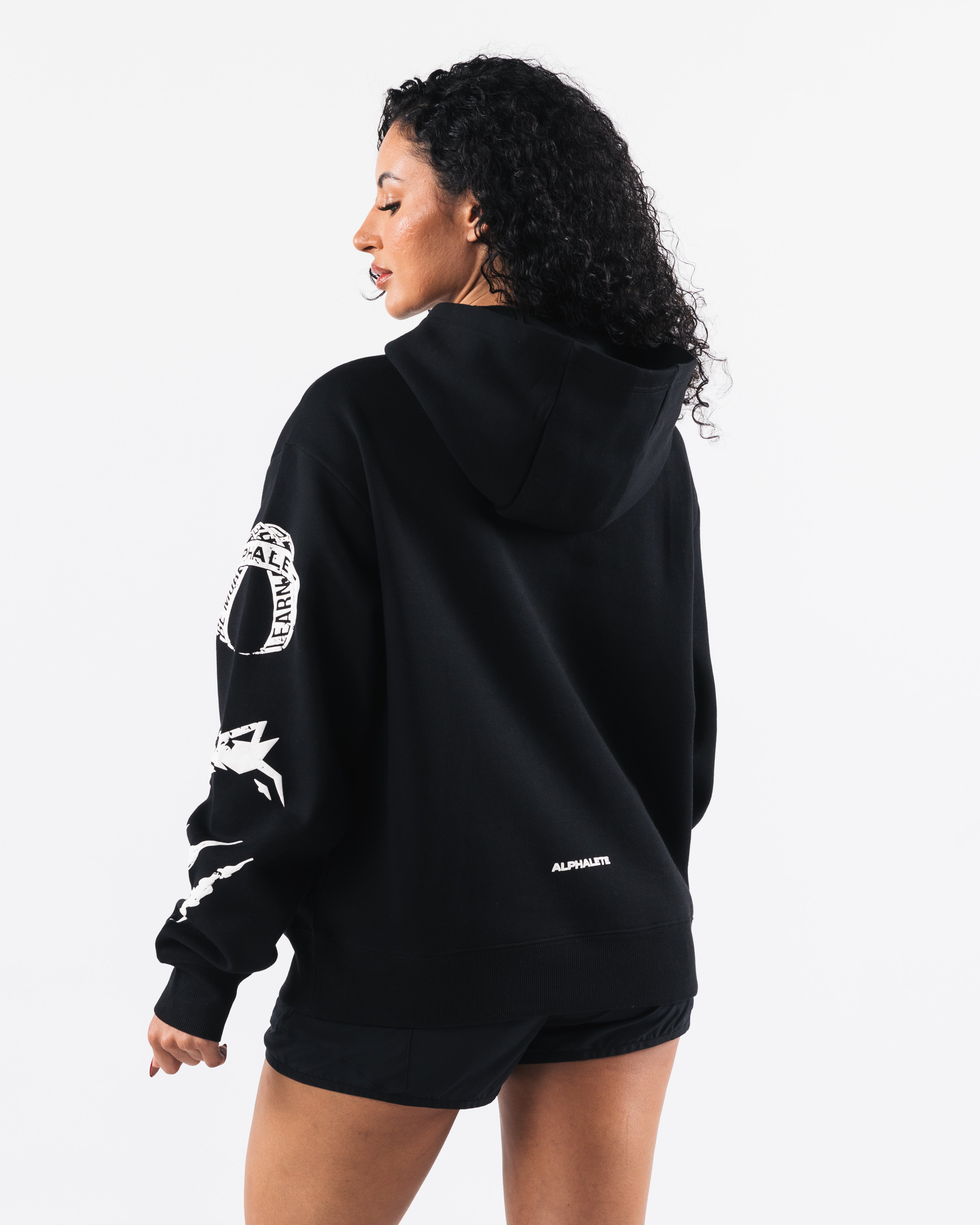 Three Pillar Hoodie - Black