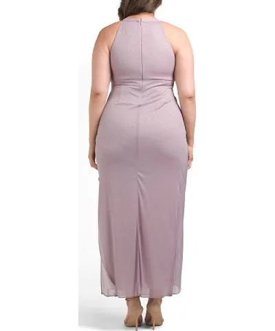 Tj Maxx Sleeveless Halter Gown For Women