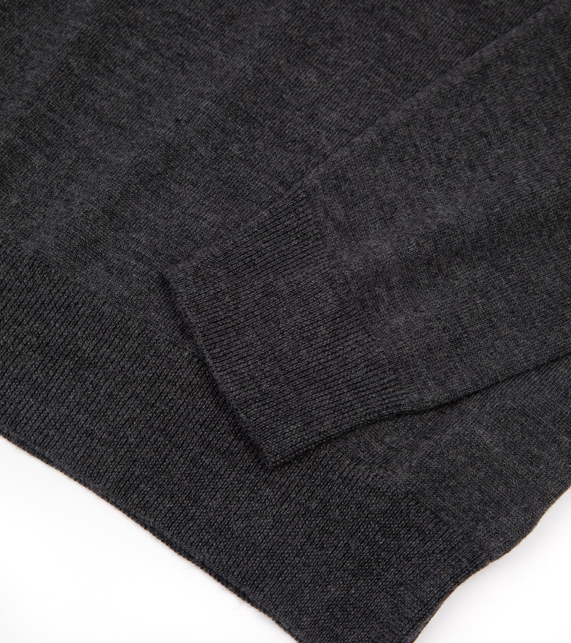 Trunk William Merino Roll Neck Sweater: Charcoal