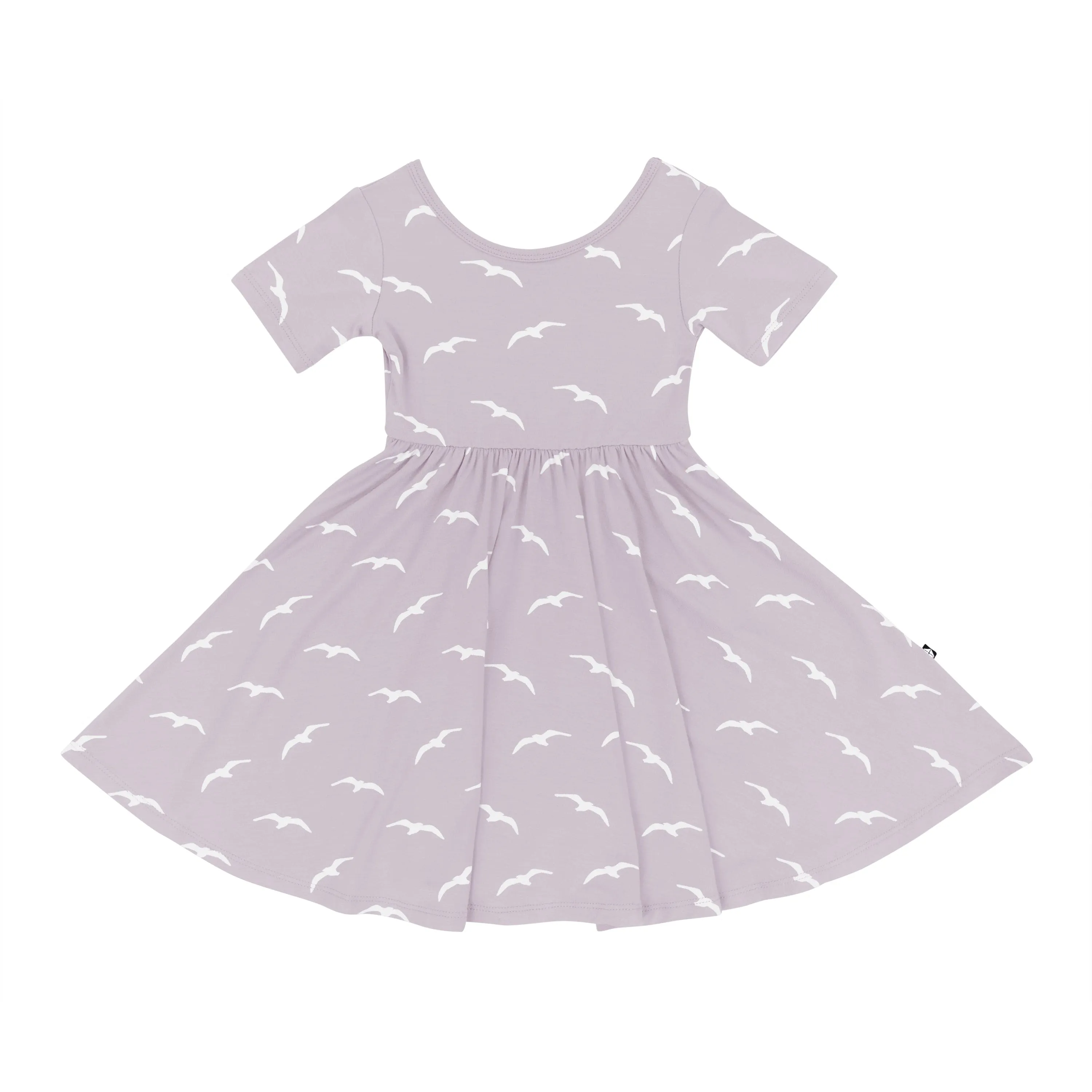 Twirl Dress in Seagull