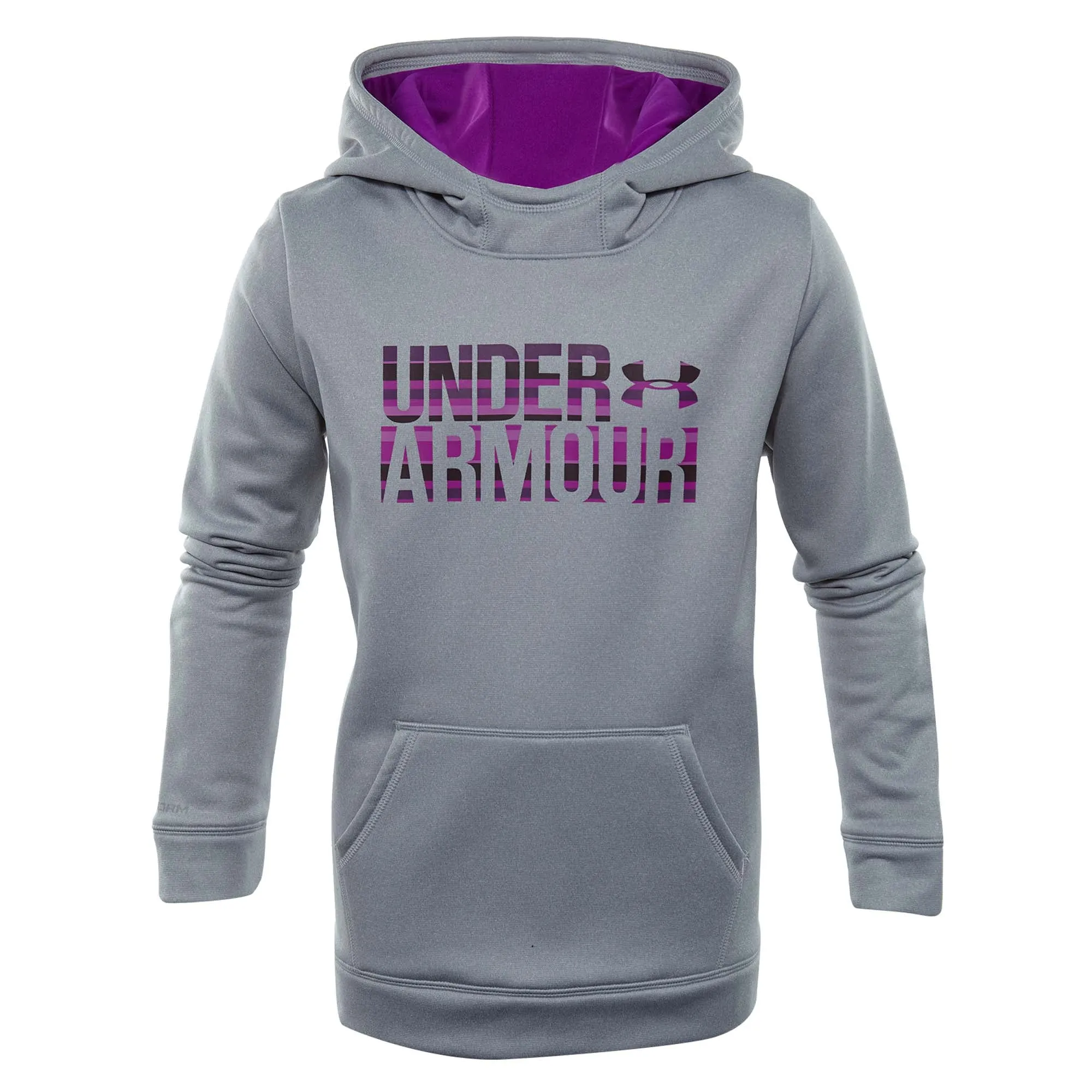 Underarmour Favorite Fleece Wordmark Hoodie Big Kids Style : 1308409