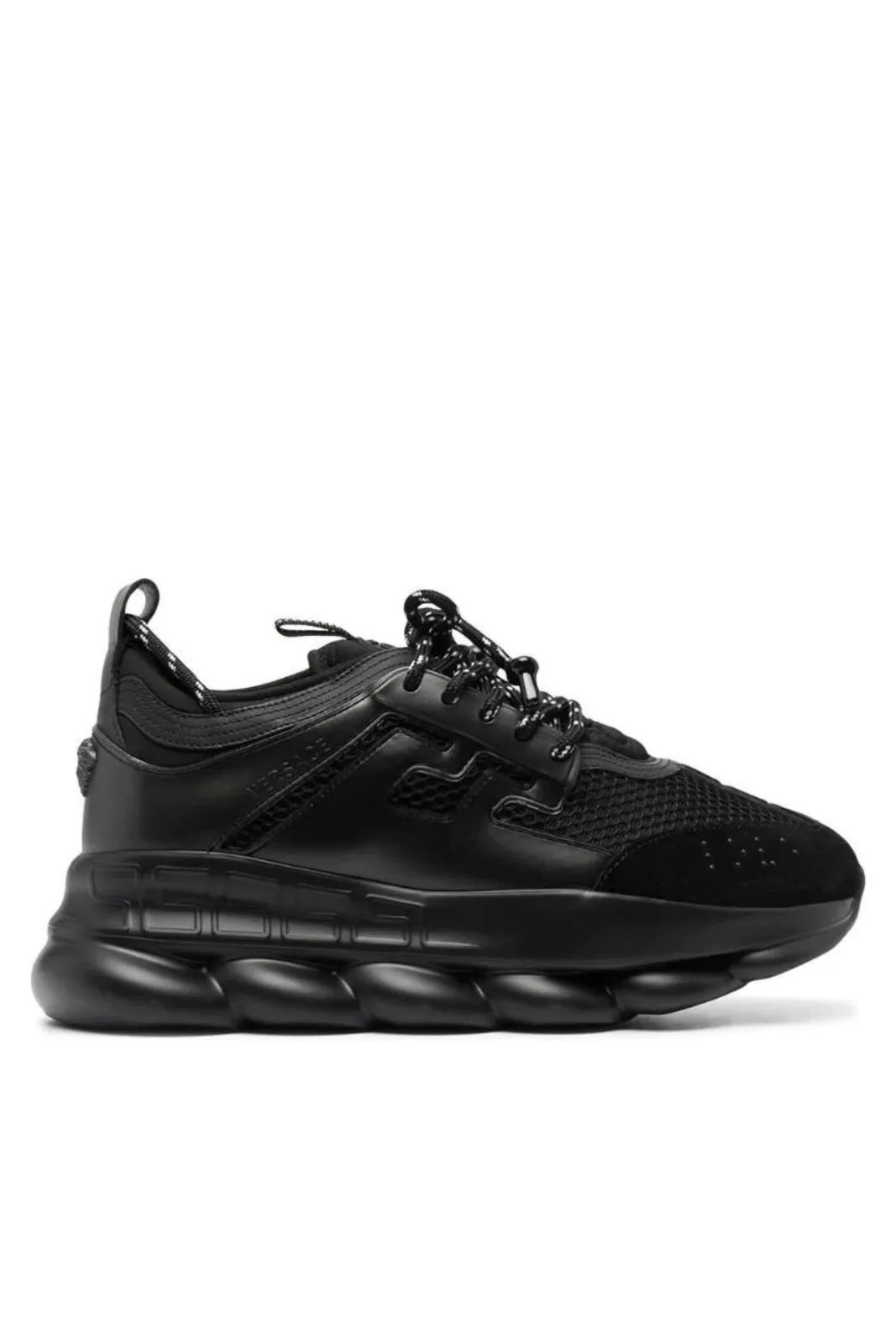 Versace Chain Reaction Sneakers Full Black