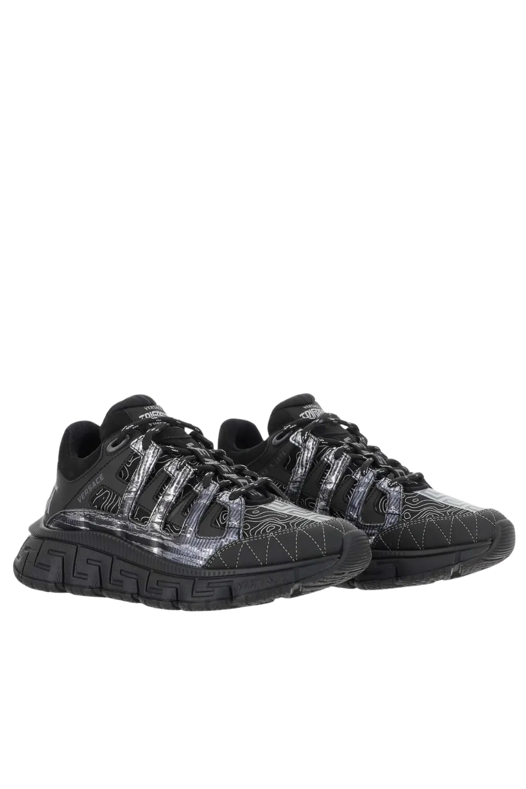 Versace Trigreca Lace-Up Sneakers