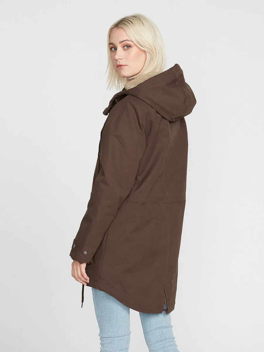 Walk On By 5K Parka - ESPRESSO