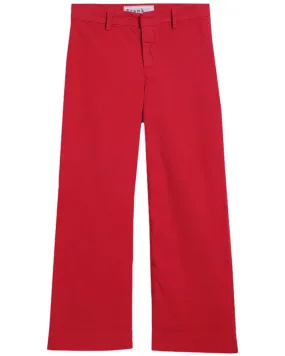 Wexford Linen Trouser in Double Decker Red