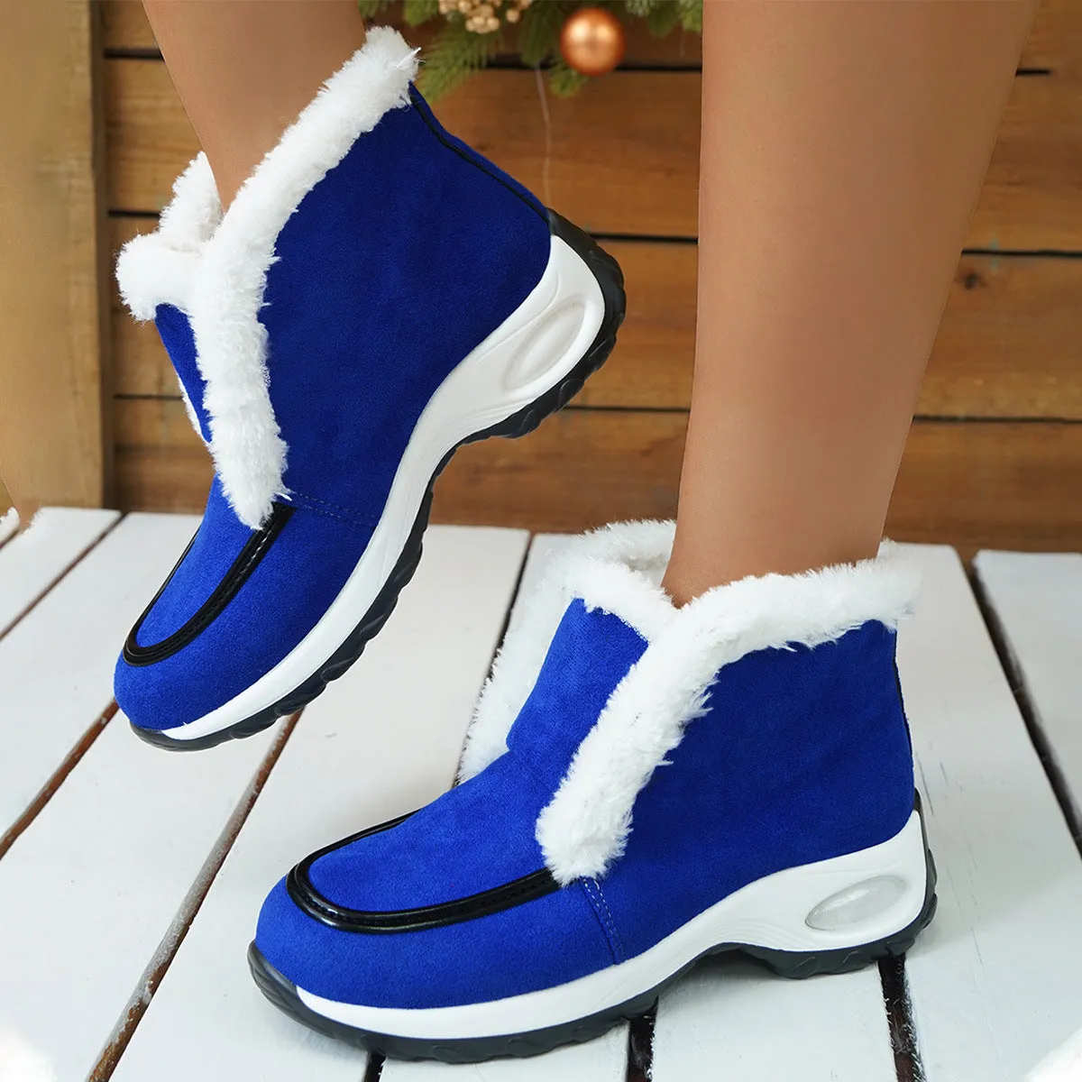 Winter Shoes For Women Air-cushion Sole Snow Boots