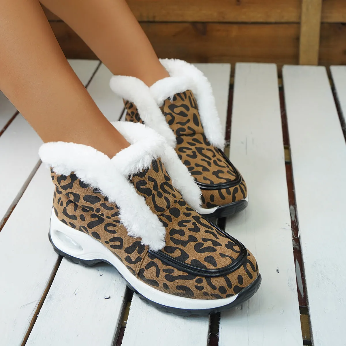 Winter Shoes For Women Air-cushion Sole Snow Boots