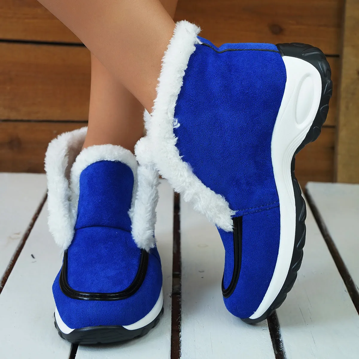 Winter Shoes For Women Air-cushion Sole Snow Boots