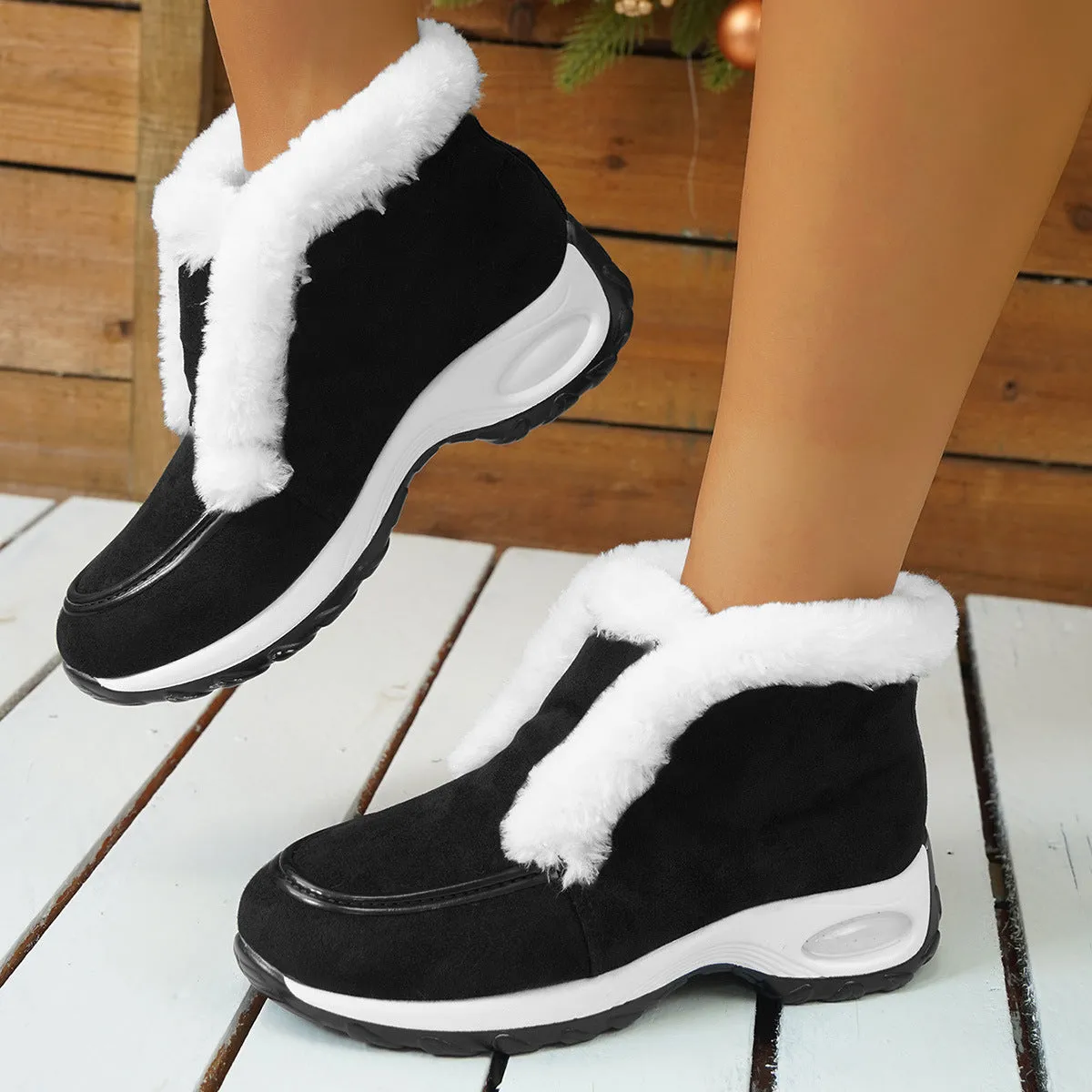 Winter Shoes For Women Air-cushion Sole Snow Boots