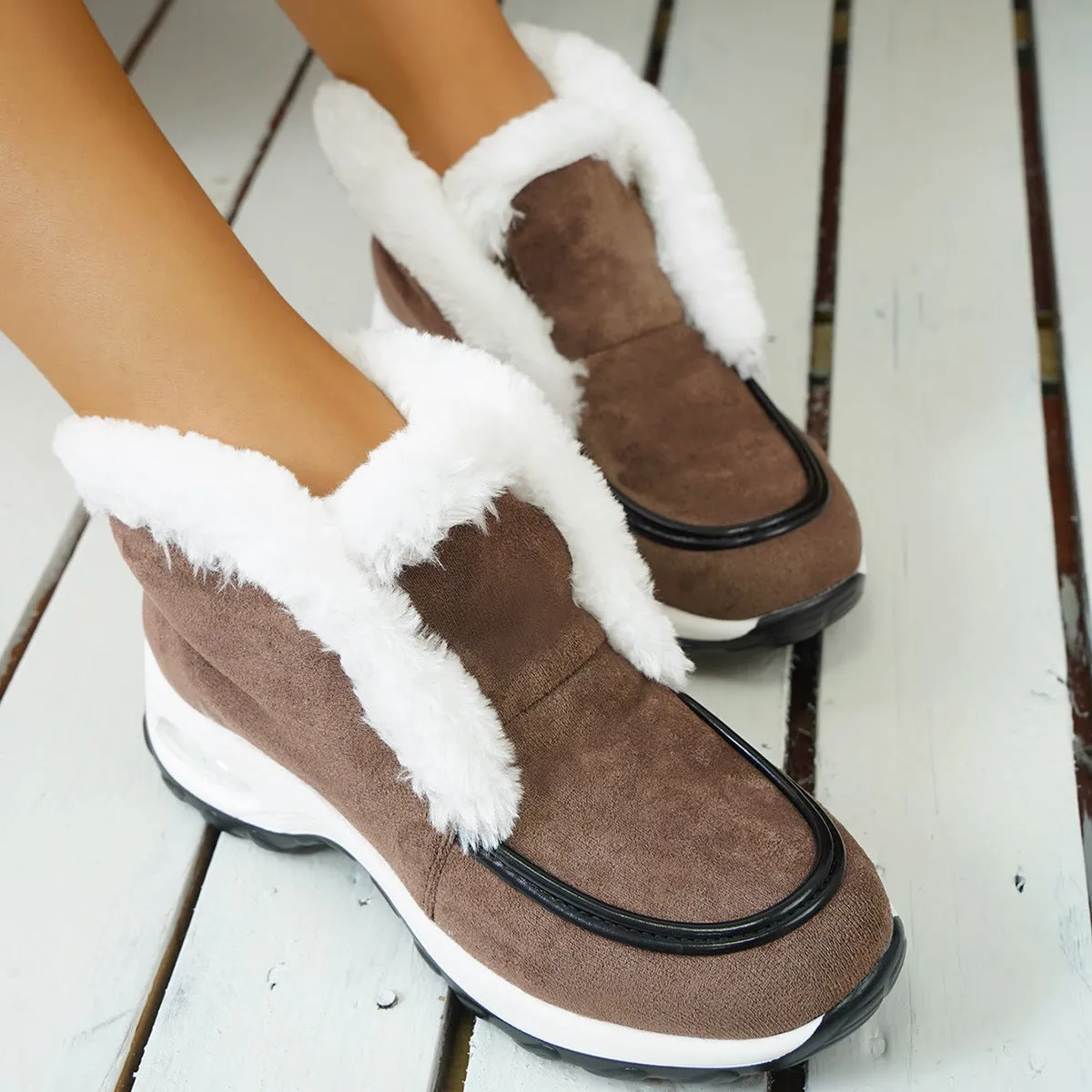 Winter Shoes For Women Air-cushion Sole Snow Boots