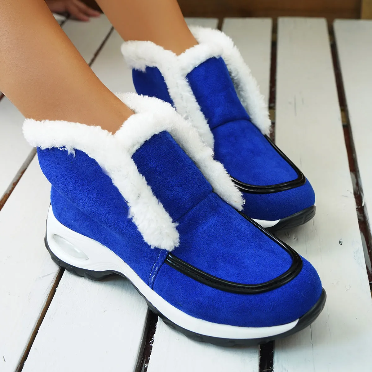 Winter Shoes For Women Air-cushion Sole Snow Boots