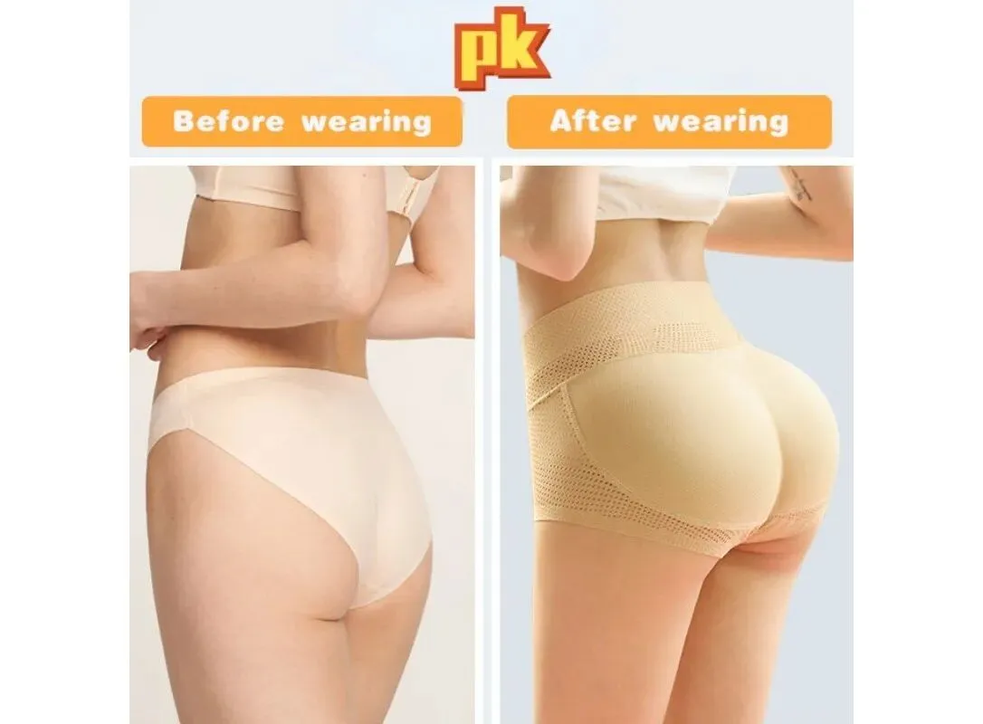 Women Butt Lifter Padded Lace Shapewear Thicker Butt Enhancer Control Panties Seamless Fake Buttock Underwear