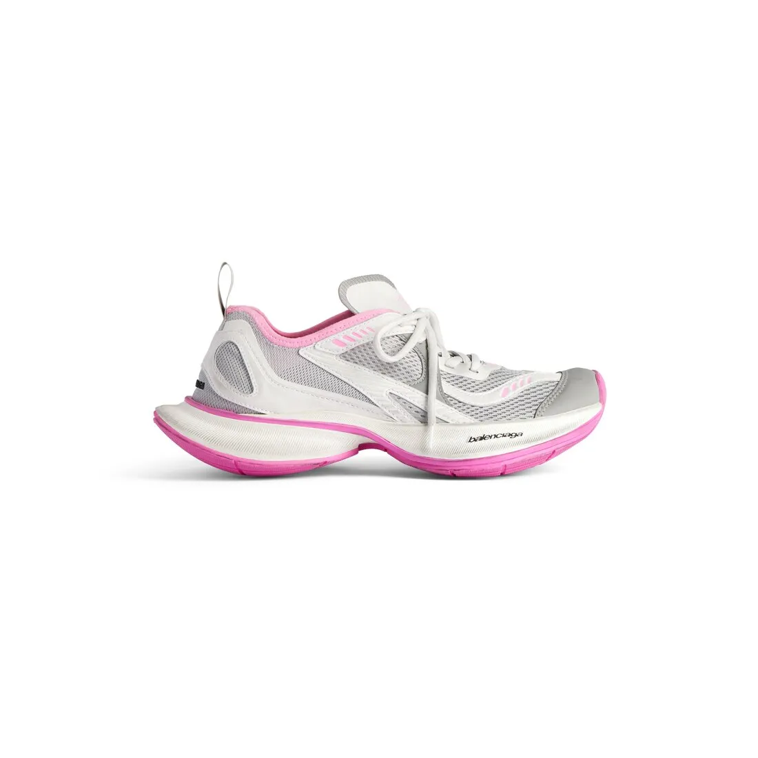      Women's Circuit Sneaker  in Grey/white/pink 