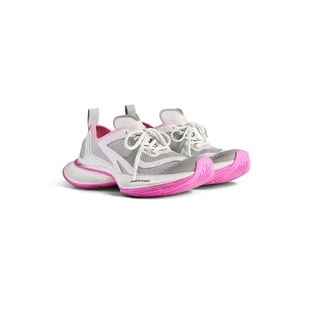      Women's Circuit Sneaker  in Grey/white/pink 